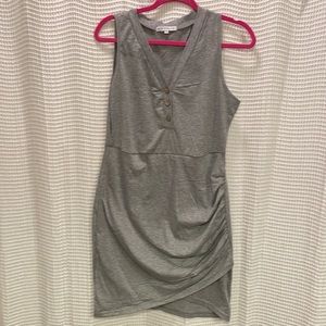 Gray Casual Dress